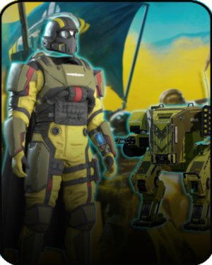Helldivers 2 Chemical Agents Warbond Boost service showing elite Helldiver soldiers using gas-based weapons and toxic warfare equipment in hostile alien battlefield environments with chemical area denial effects.