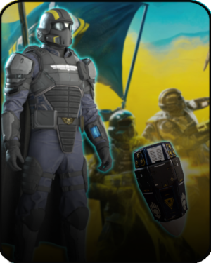 Helldivers 2 Force of Law Warbond unlock with assault rifle, stun grenades, Guard Dog drone, officer armor sets and tactical emotes.
