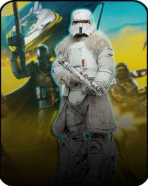 Helldivers 2 Polar Patriots Warbond Boost service showing elite Helldiver soldiers in arctic combat gear operating in frozen environments with cold-resistant armor, advanced weapons, and snowy battlefield conditions.